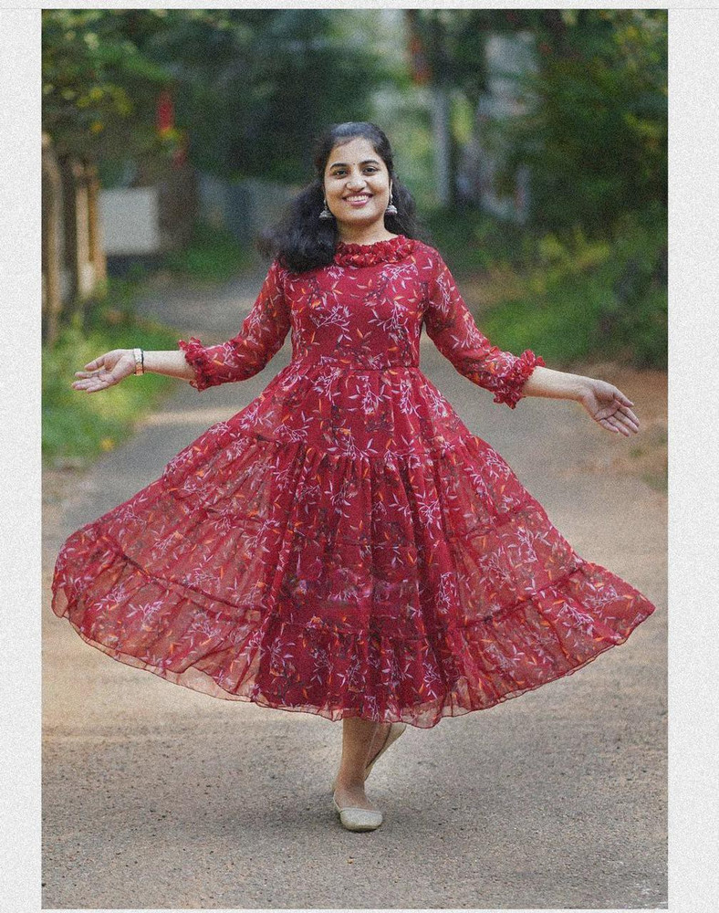Flipkart online shopping dresses sales long frocks