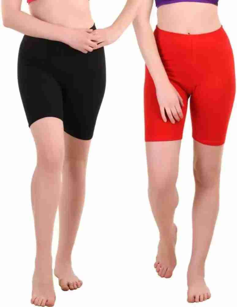 Womens red cycling shorts new arrivals