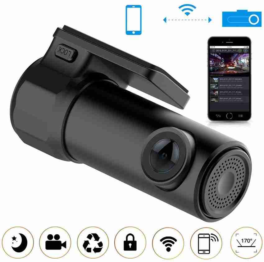 TechKing Dash Cam 1080P DVR Dashboard Camera Car Driving Recorder