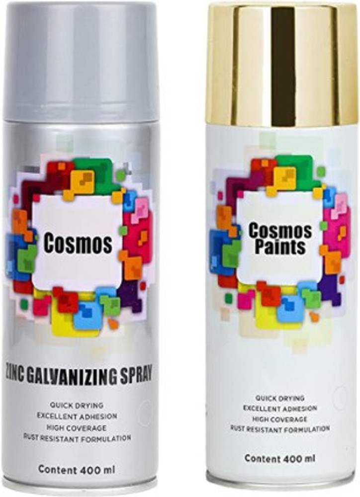 Gold cheap zinc paint