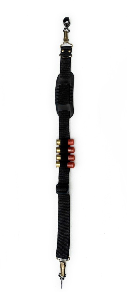 START NOW Nylon Gun Belt with 12 Bore cartridge holder Black Strap