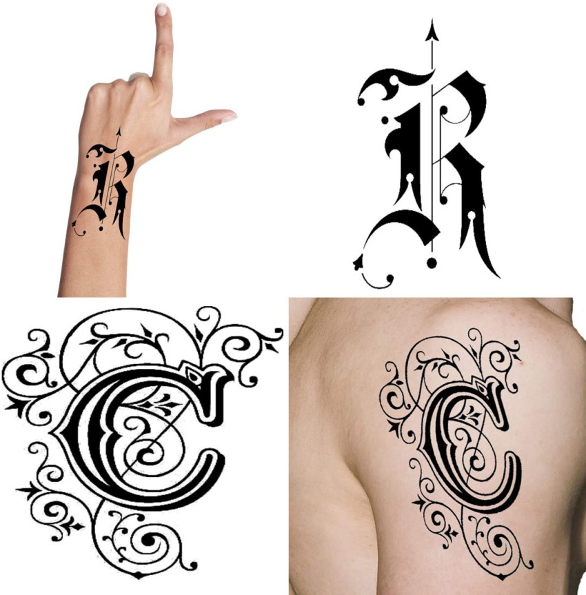 966 Letter R Tattoo Images Stock Photos  Vectors  Shutterstock