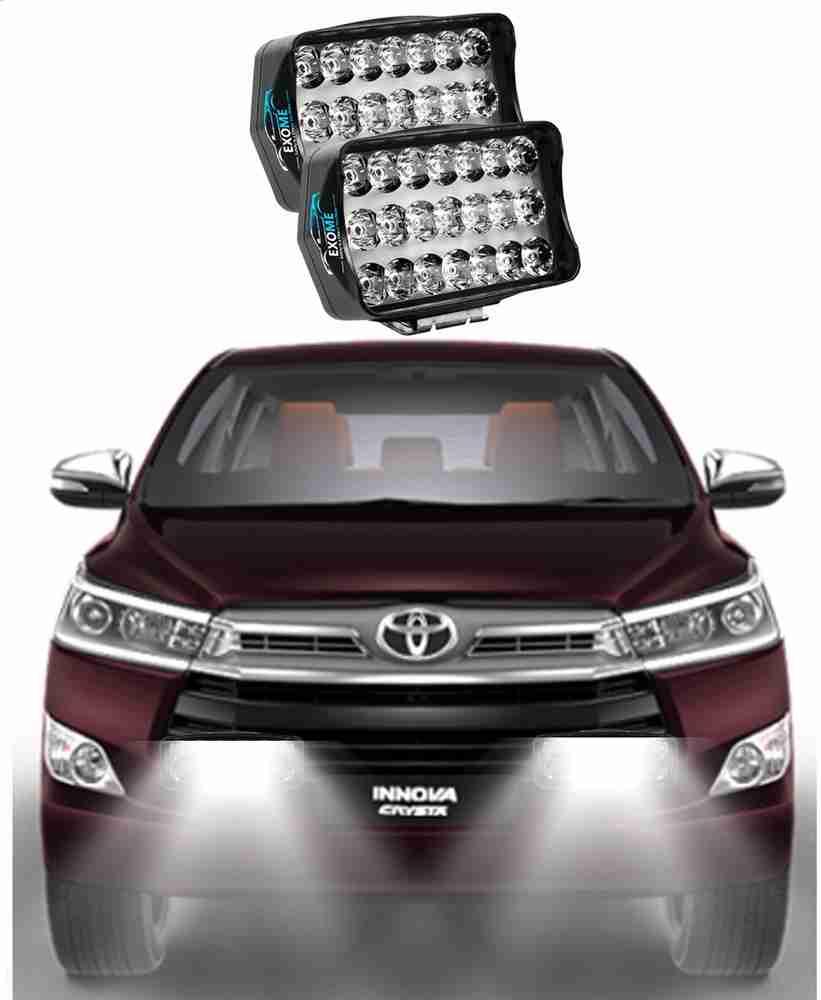BLUERIDE 21 LED Fog Light High Power Fog Lamp for Toyota Innova Crysta Fog Lamp Car Motorbike Truck Van LED for Toyota 12 V 35 W Price in India Buy BLUERIDE