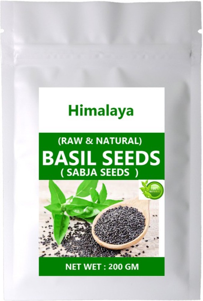 GREENELAND BASIL SEEDS SABJA SEEDS TUKMARIA SEEDS Ocimum