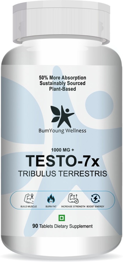 BumYoung Wellness Testo-7x Testosterone Booster With Tribulus