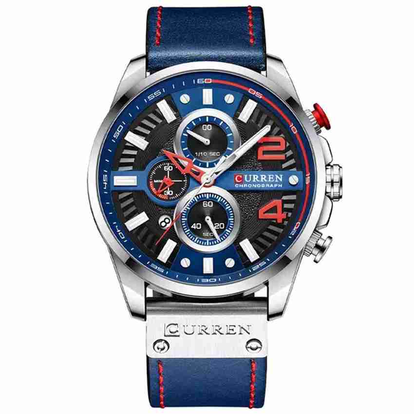 Curren men's outlet quartz watch
