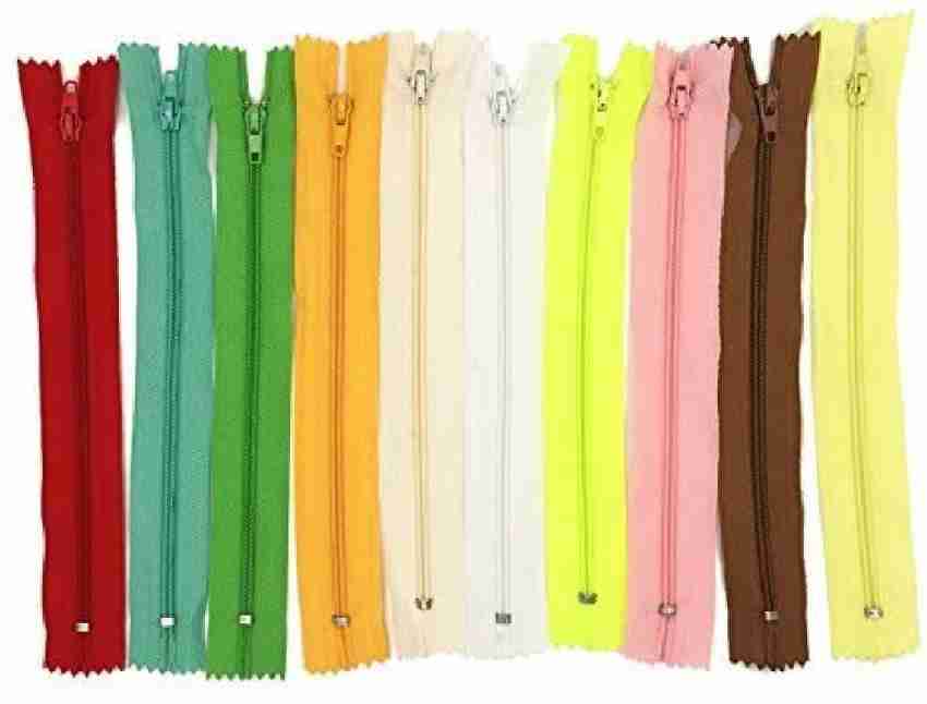 RKY 10pcs/lot 20cm Long Zippers DIY Nylon Coil Zipper for Sewing
