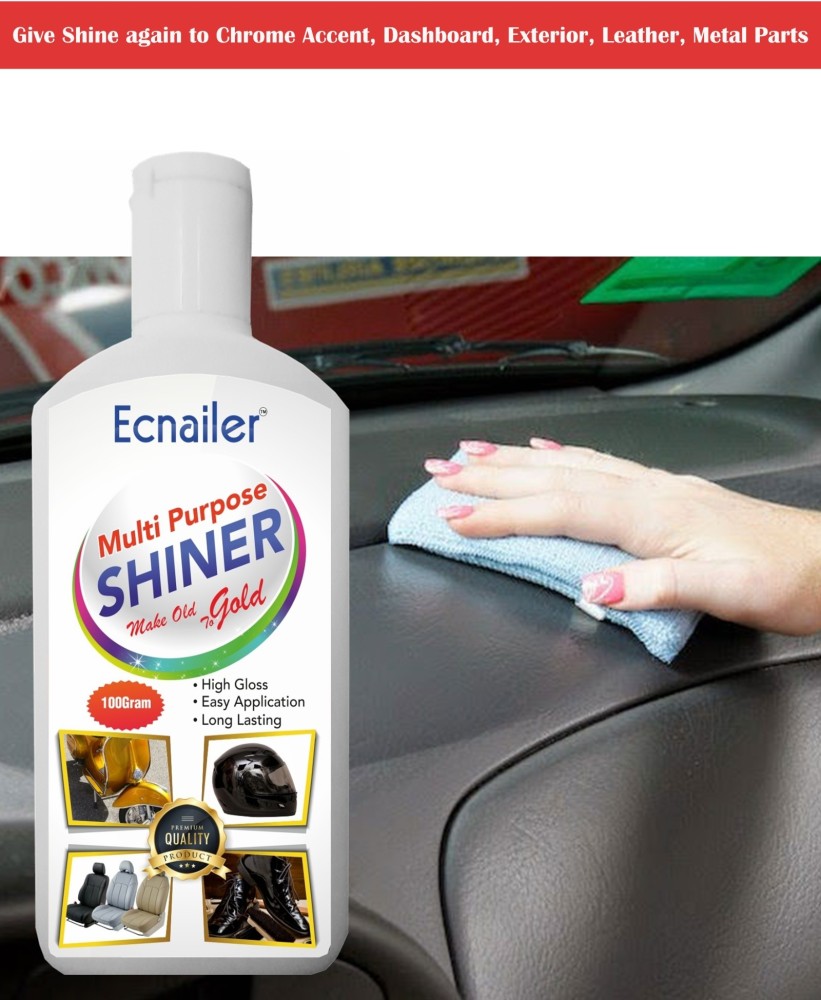 Ecnailer Paste Car Polish for Chrome Accent, Dashboard, Exterior, Leather,  Metal Parts Price in India - Buy Ecnailer Paste Car Polish for Chrome  Accent, Dashboard, Exterior, Leather, Metal Parts online at