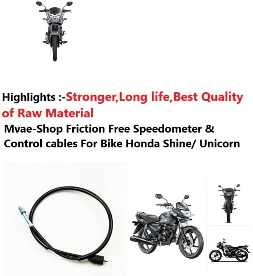 Honda unicorn speedometer cable outlet price