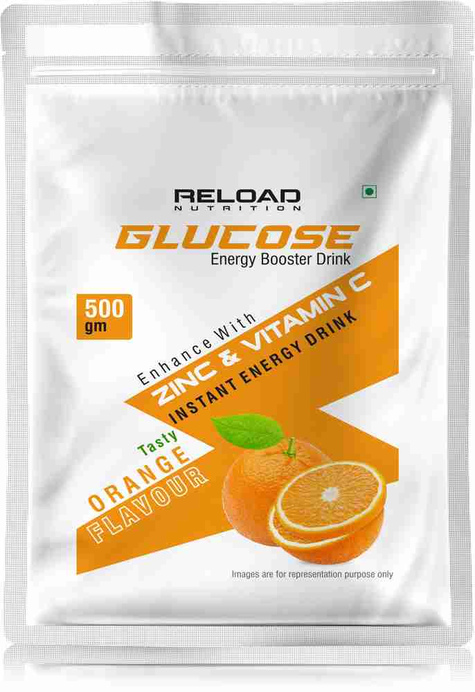 RELOAD NUTRITION Energy Drink Energy Boost with Vitamin C Zinc