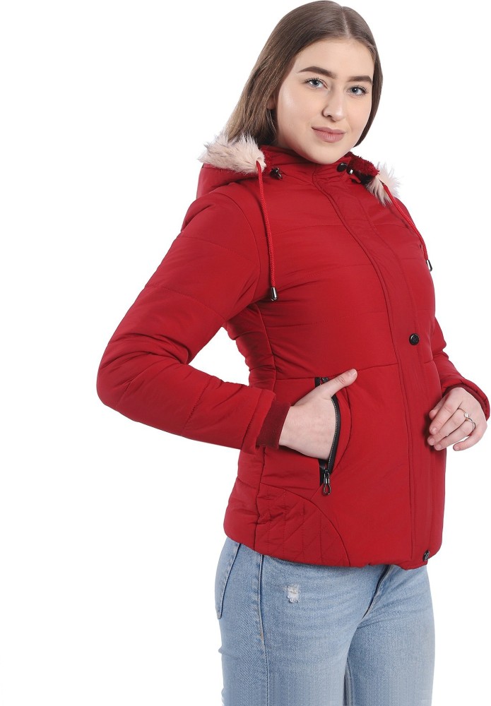 ELANHOOD Full Sleeve Solid Women Jacket - Buy ELANHOOD Full Sleeve Solid Women  Jacket Online at Best Prices in India