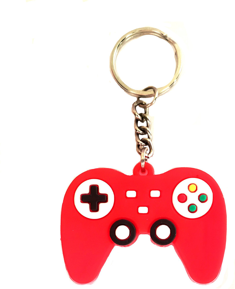 Video game online controller keychain