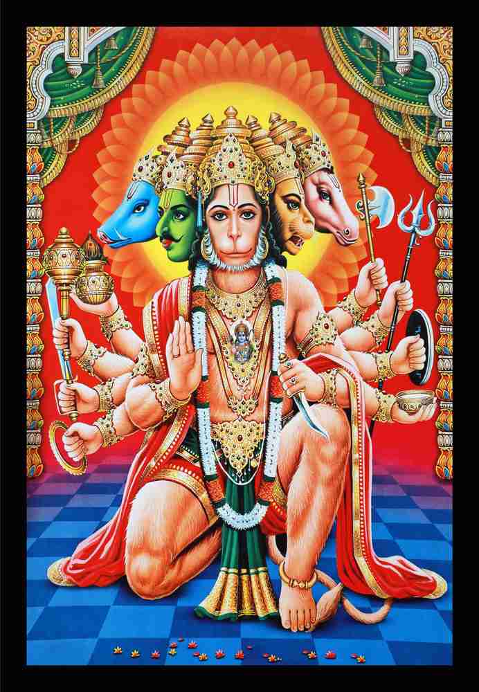 Panchmukhi hanuman sales image
