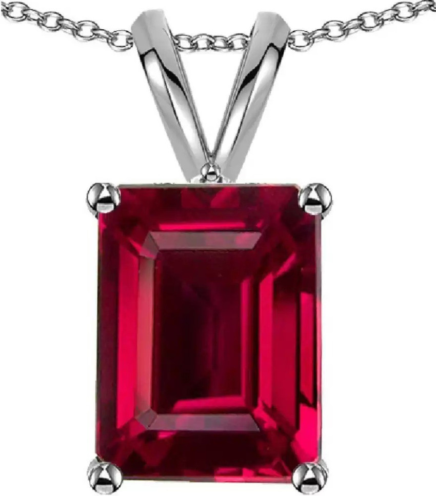 Mens real cheap ruby pendant