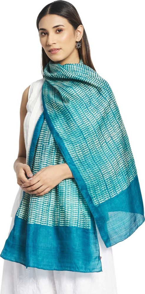 Fabindia Printed Silk Women Stole - Buy Fabindia Printed Silk