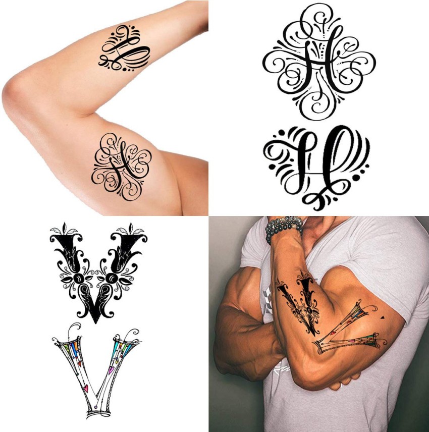 50 Amazing H Letter Tattoo Designs and Ideas  Body Art Guru