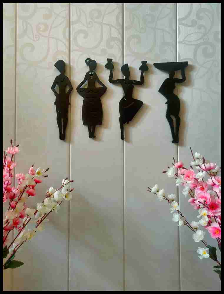 Classical Youth Wall Hanging DOLLS Wall Art Decor Home Office Hotels Cafes Gift Item MDF Pack of 4 Price in India Buy Classical Youth Wall Hanging DOLLS Wall Art Decor Home Office Hotels Cafes Gift It...