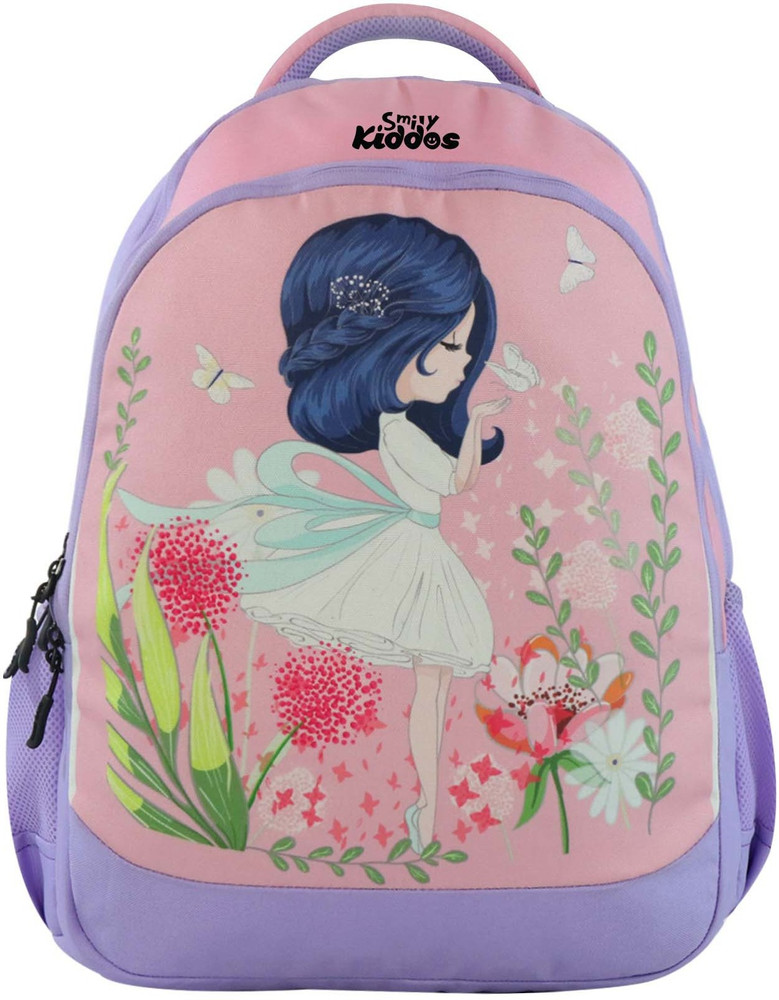 smily kiddos Junior Daisy School Bag 29 L Backpack PINK Price in