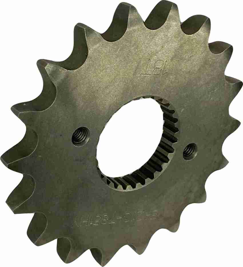 Dhe Best Bike Sprocket 18 teeth Black for Royal Enfield Standard