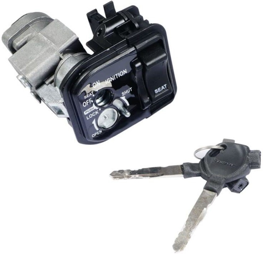 Honda dio key lock set clearance price