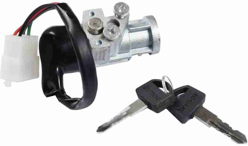 Honda dio key on sale lock set price