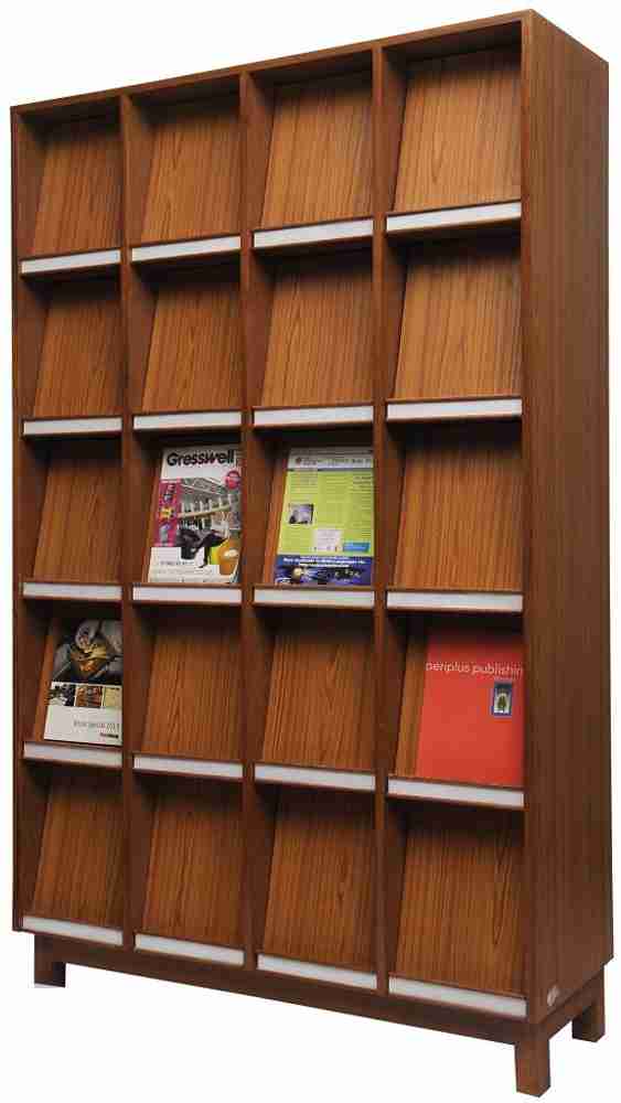 Periodical display rack in library hotsell