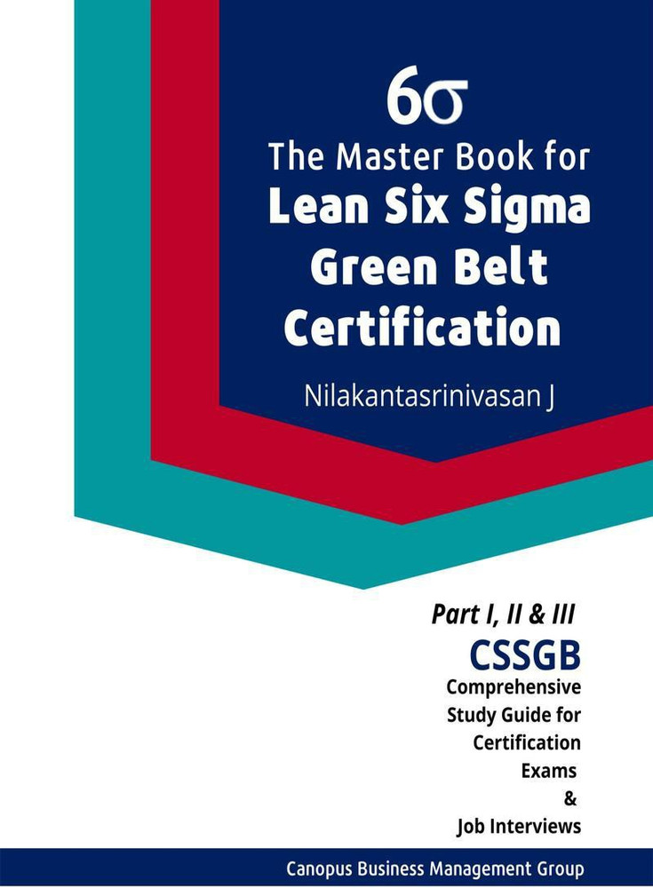The Master Book for Lean Six Sigma Green Belt Certification Buy