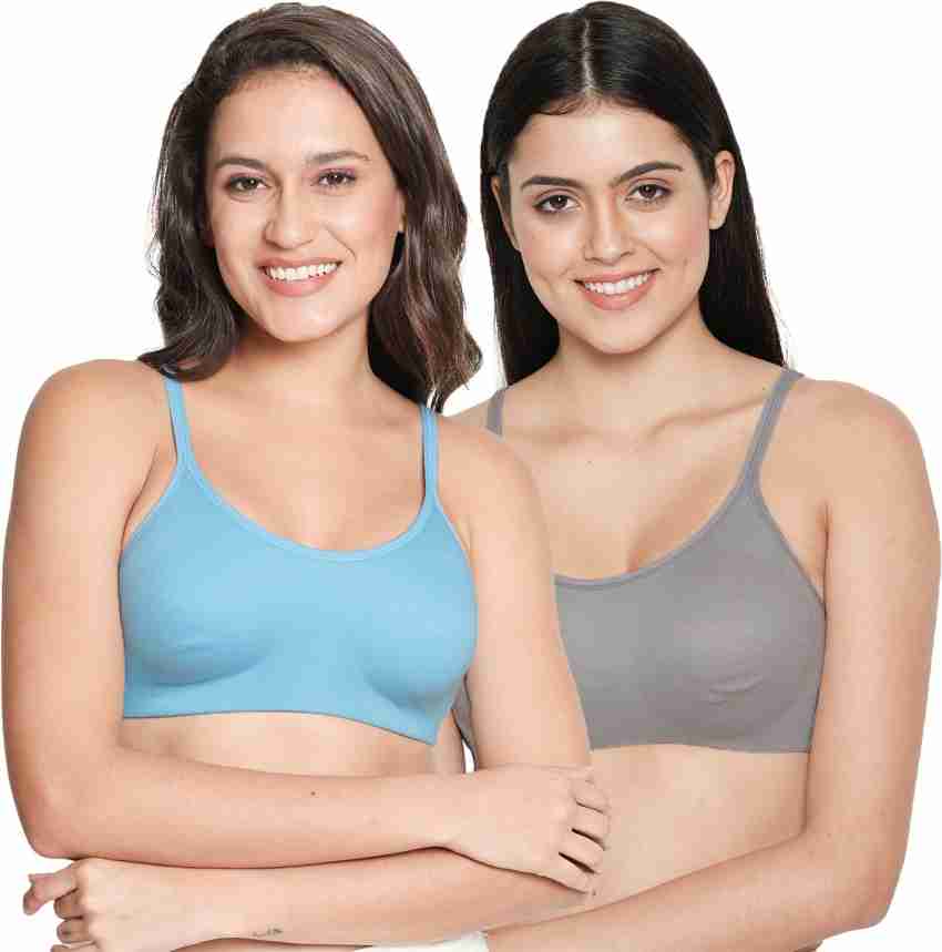 Susie Light Grey Wirefree Moulded Full Coverage Bra