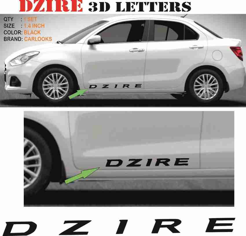 Swift dzire door sticker discount