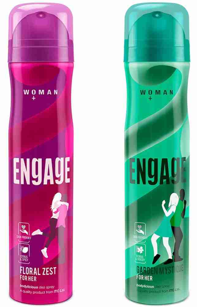 Engage Floral Zest Citrus Floral and Garden Mystique Spicy