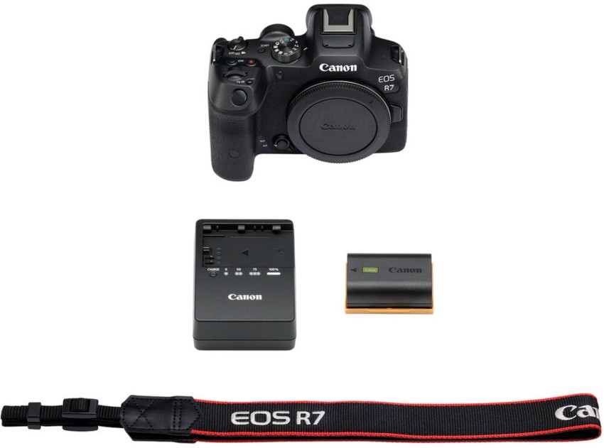 Canon EOS R7 Body (New), Mirrorless Camera with Wi-Fi and Bluetooth radios