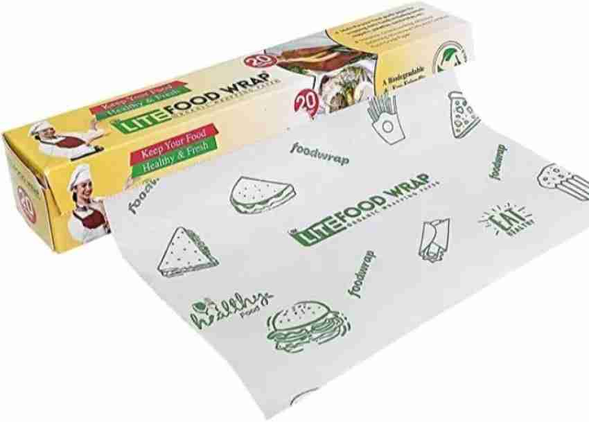 Buy Freshee Food Wrapping paper for Roti Butter Paper, Parchment Paper  Sheets For Baking, 5mtr Pack of 3 Online at Best Prices in India - JioMart.