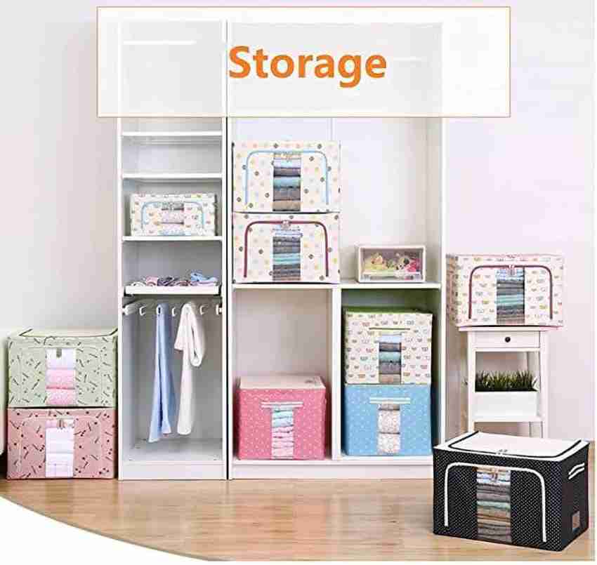 Buy Afflatus Storage Bags for Clothes Large Cloth Storage Box Saree  Organisers Storage for Wardrobe Storage Bag Storage Boxes for Clothes Cloth Storage  Bag Blanket Storage Bags 24 L Online at Best