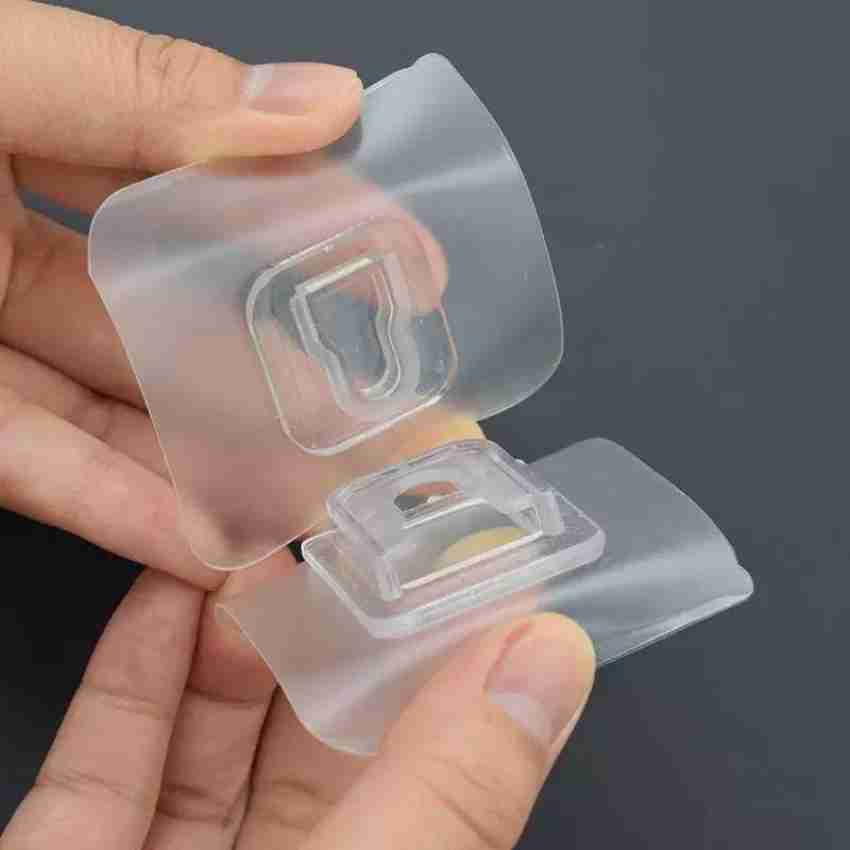 D-mark Self Adhesive Hooks for Waterproof Stick on Adhesive