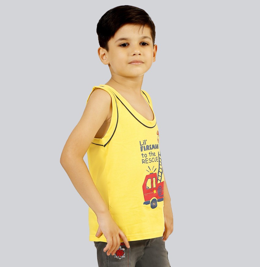 Boys clearance mustard vest