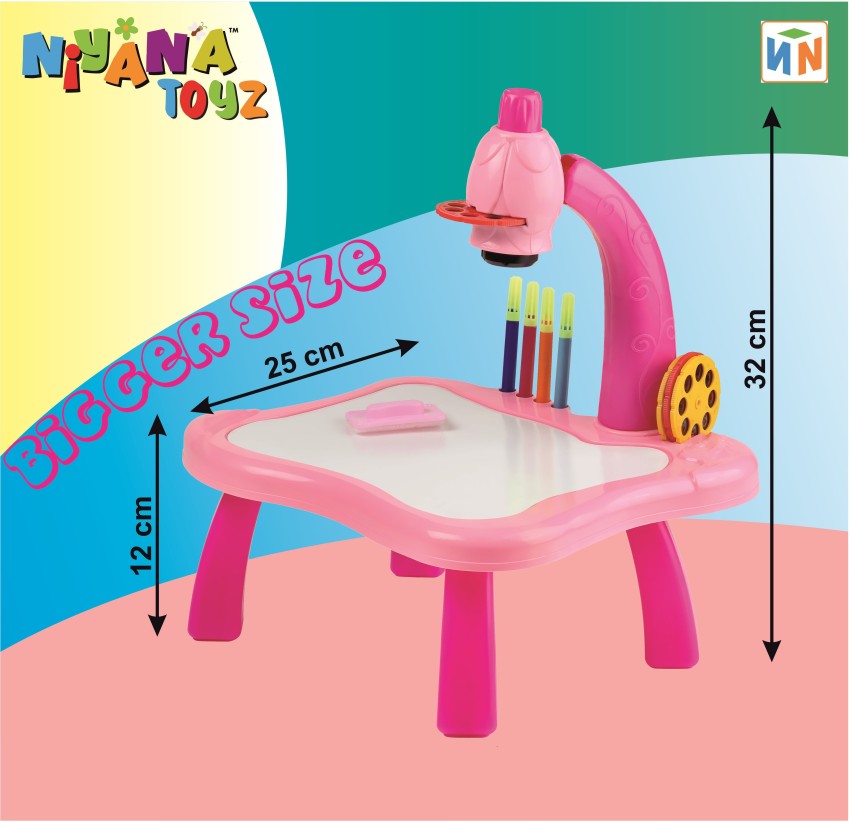 Trace and draw projector toy  Drawing for kids, Drawing table, Painting  for kids