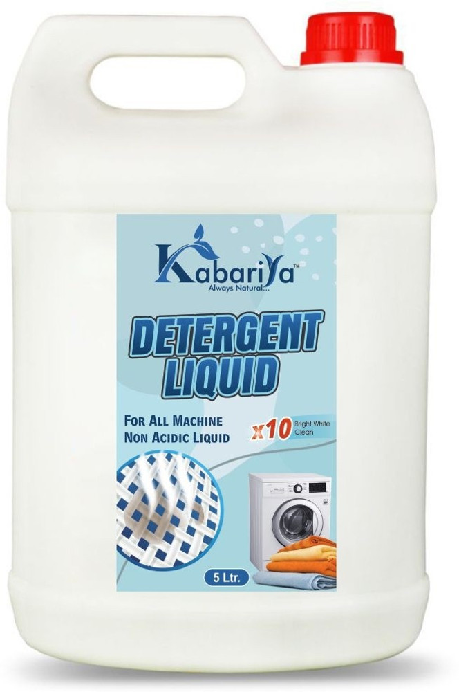 Kabariya Liquid Derergent 5000ml Cleaning of all types of clothes