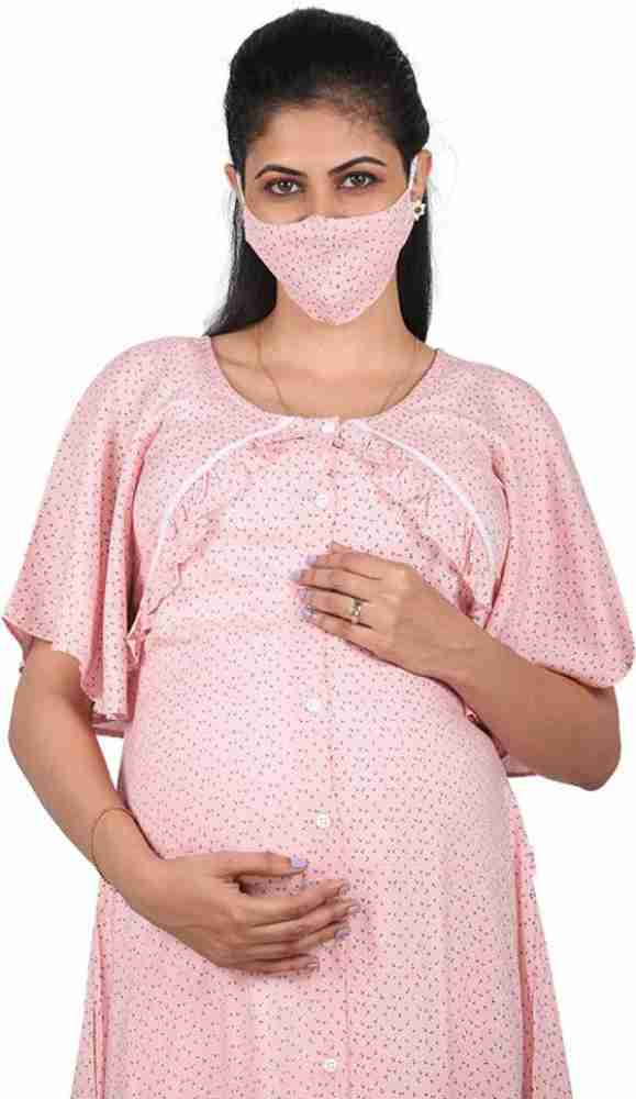 Coucou by Zivame Women Maternity/Nursing Nighty - Buy Coucou by