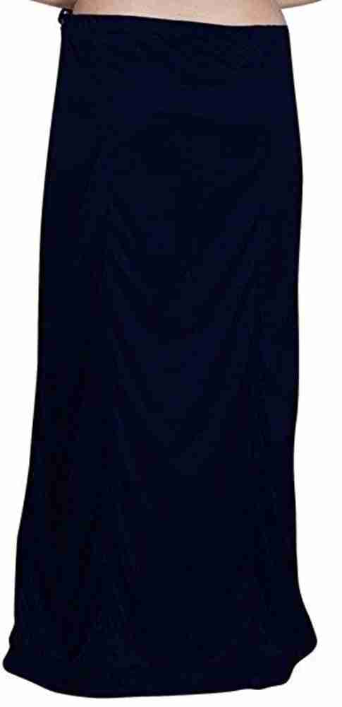 Quickcollection Readymade Navy Blue Satin Petticoat Saree Inner Ware  /Inskirt for Women Satin Blend Petticoat Price in India - Buy  Quickcollection Readymade Navy Blue Satin Petticoat Saree Inner Ware  /Inskirt for Women