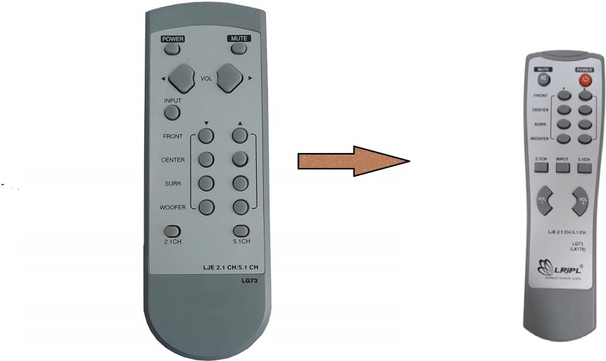 On home theater shops 5.1 remote