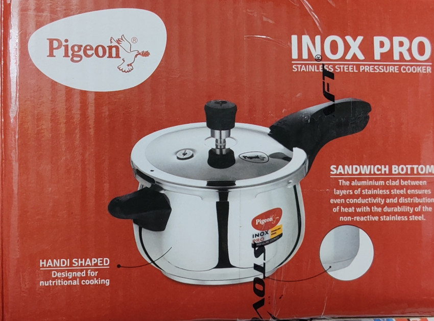 Pigeon 3 L Induction Bottom Pressure Cooker Price in India Buy