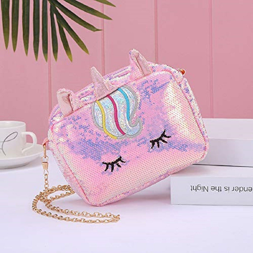 Unicorn sequin sling bag clearance