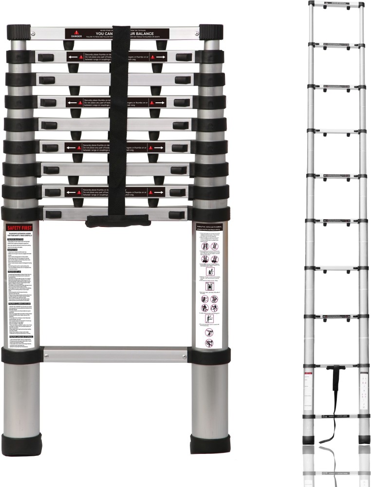 Buy Corvids 14 Feet A-Type Aluminium Telescopic Ladder Online
