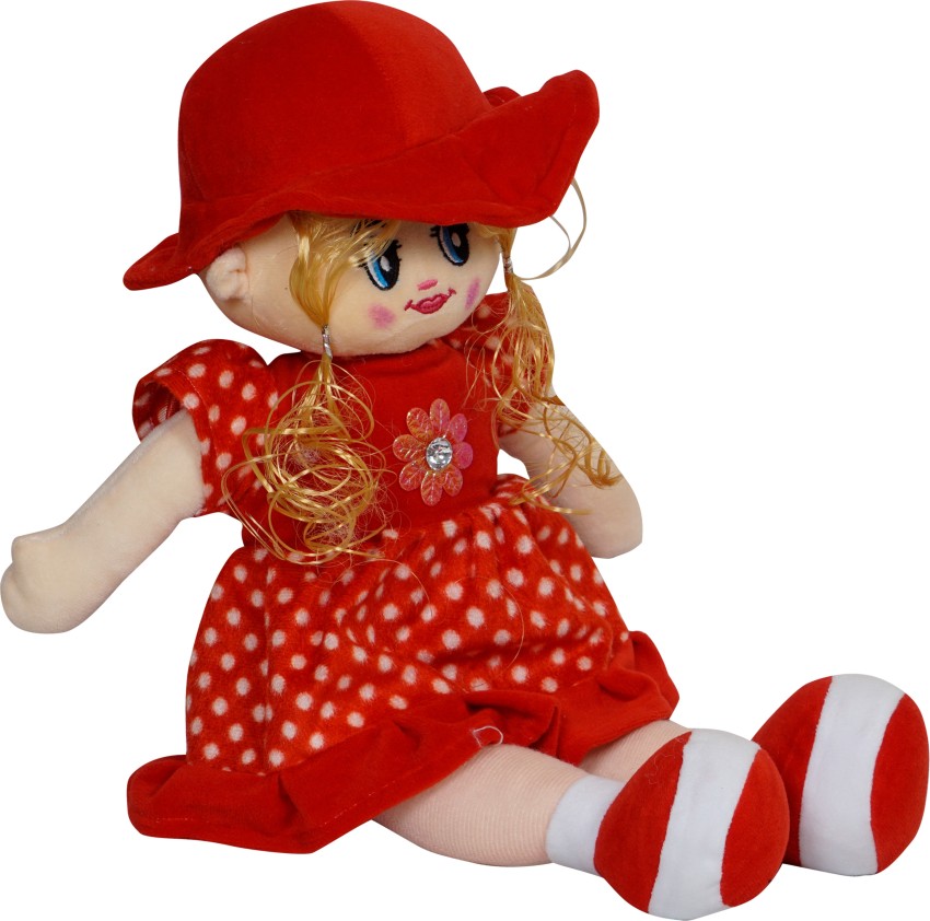 Doll with 2024 red cheeks