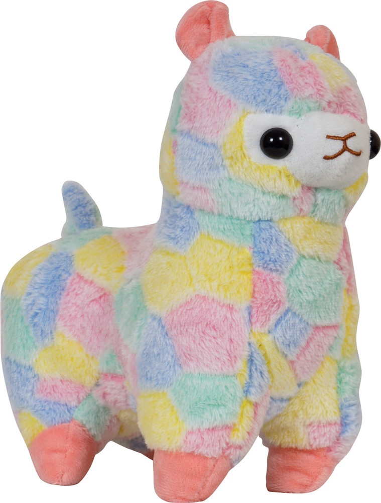 Giant stuffed store rainbow llama