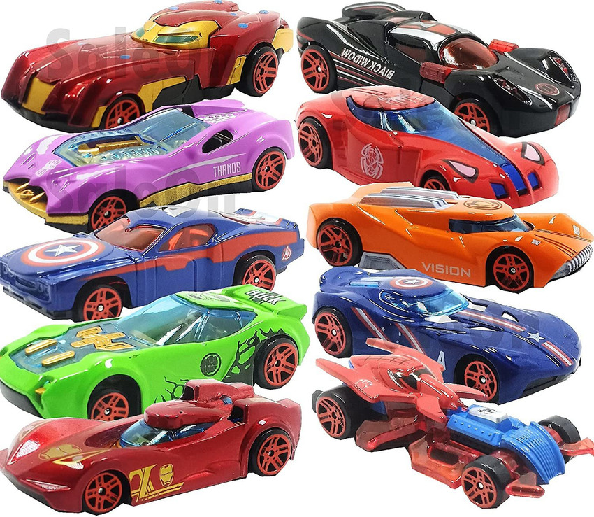 BONGERKING Set of 10 Cars Toys Avengers Metal Toy Car for kids Set of 10 Cars Toys Avengers Metal Toy Car for kids shop for BONGERKING products in India. Flipkart