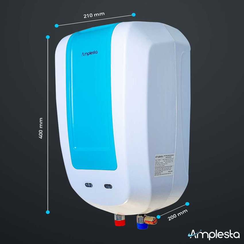 Amplesta 5 L Instant Water Geyser (InstaFlow, White and Blue) Price in  India - Buy Amplesta 5 L Instant Water Geyser (InstaFlow, White and Blue)  online at Flipkart.com