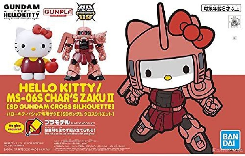 Bandai Hobby Hello Kitty/MS06S Char's Zaku II [SD Gundam 
