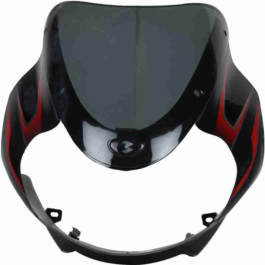 plutoauto Headlight Visor with Glass for Bajaj Discover 125 135 CC
