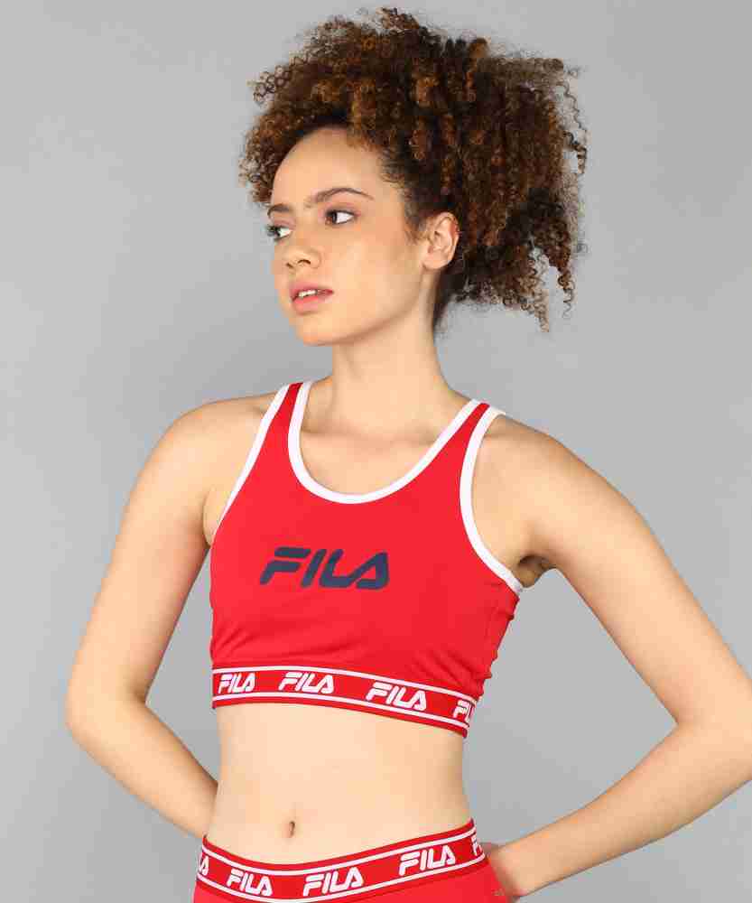 FILA Women Sports Lightly Padded Bra - Buy FILA Women Sports Lightly Padded  Bra Online at Best Prices in India